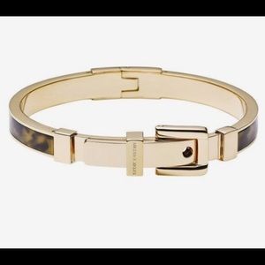 Michael Kors Tortoise Gold Buckle Bracelet